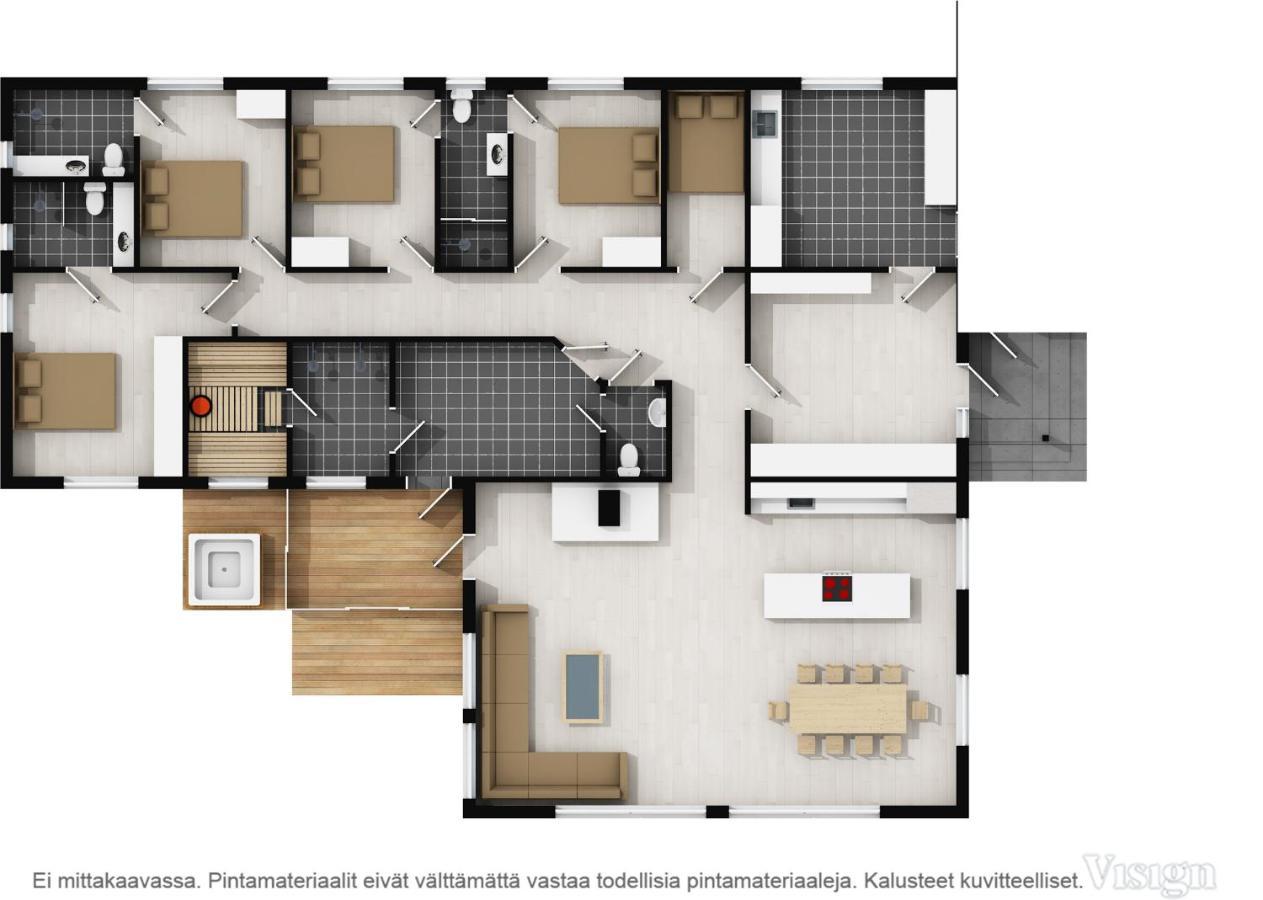 Levillas Kuppimaantie Villas Exterior photo